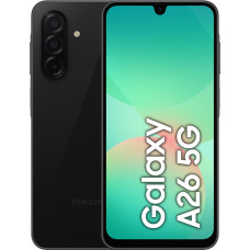 Samsung Galaxy A26 17 cm (6.7") Hibridinis lizdas dviem SIM kortelėms Android 15 5G C tipo USB 6 GB 128 GB 5000 mAh Juoda