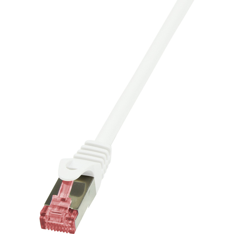 Logilink CAT 6 Patchcord S/FTP PIMF White 0.5M (CQ2021S)