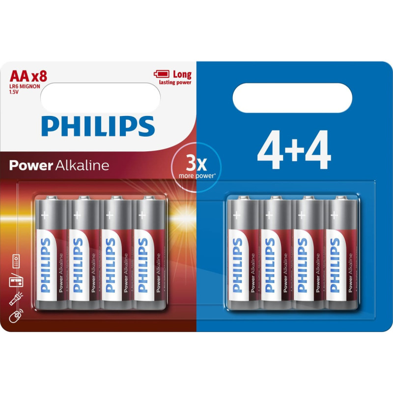 Philips Power Alkaline LR6P8BP/10