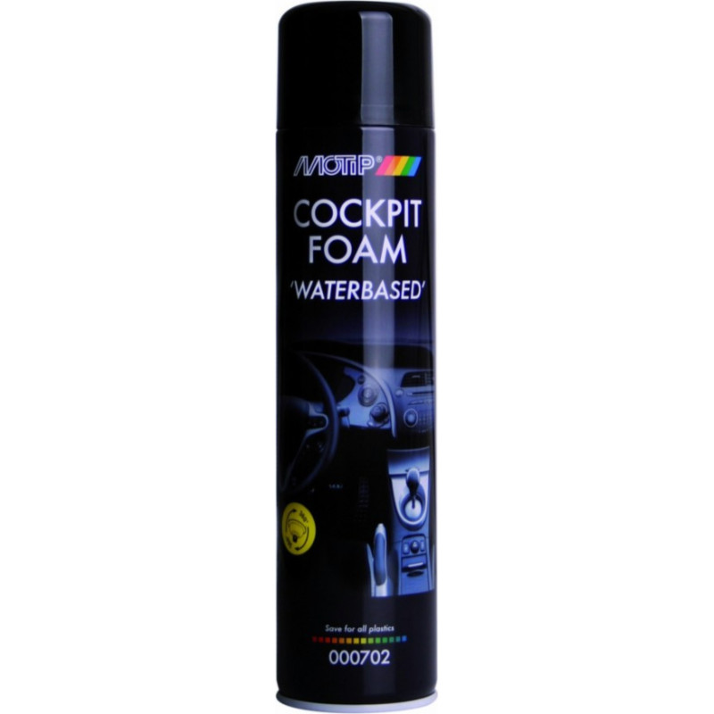 Motip Prietaisų skydelio valiklis (putos) COCKPIT FOAM 600ml, Motip