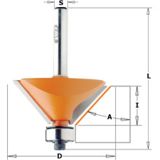 CMT Freza HM S=8  D=31.7  (45 *), CMT