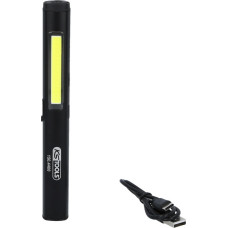 Ks Tools Šviestuvas LED COB su UV-Spot LED ir lazeriniu žymekliu, KS Tools