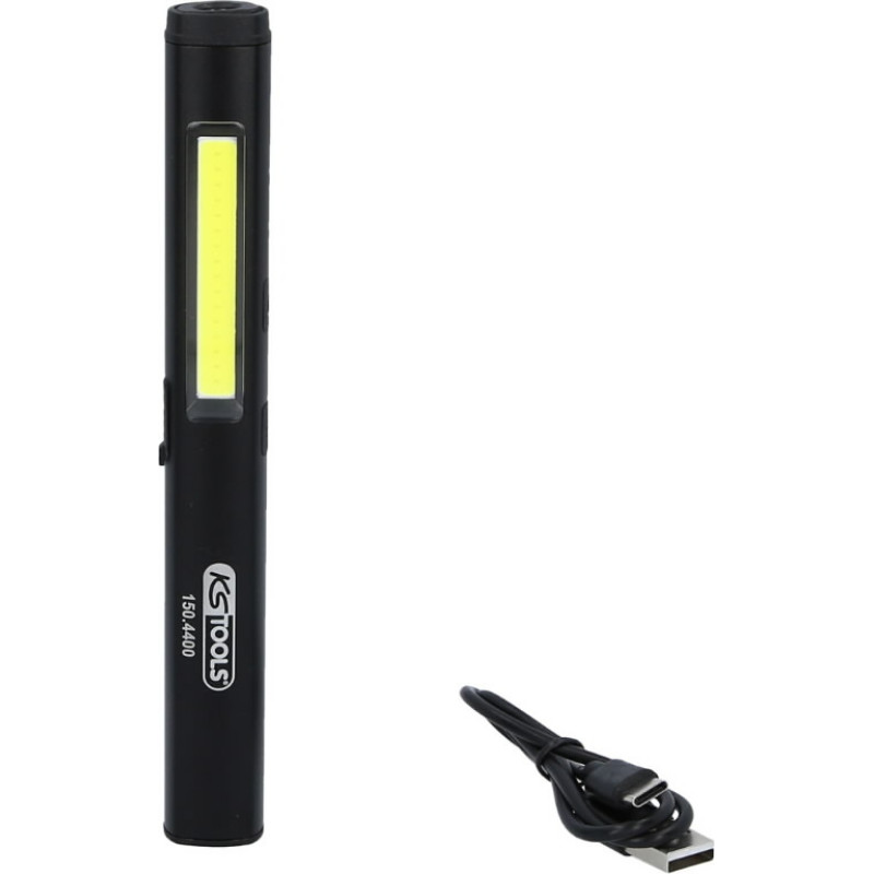 Ks Tools Šviestuvas LED COB su UV-Spot LED ir lazeriniu žymekliu, KS Tools