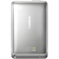 Baseus Nomos Qi2 10000 mAh 45W  Powerbank z ładowaniem indukcyjnym Szary