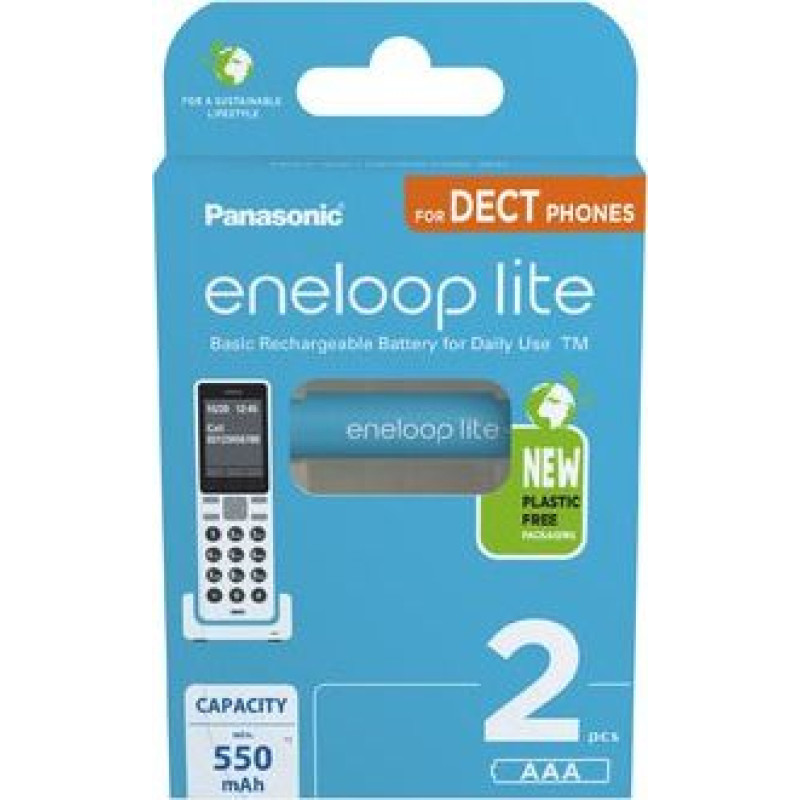 Panasonic Lite AAA / R03 550mAh 2 pcs.