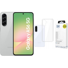 Samsung Smartfon Samsung Galaxy A56 5G 8/256GB Szary  (SM-A566BZACEUE) + Etui Clear Case