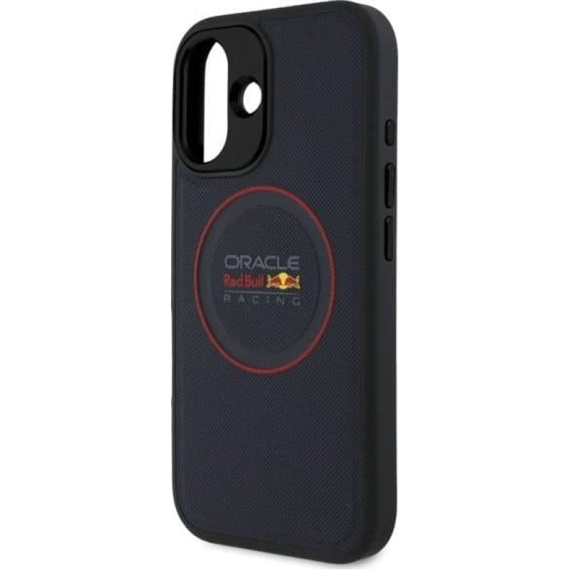 Red Bull RBHMP16M24PUILVR iPhone 16 Plus 6.7" hardcase navy blue/navy Leather Red Ring MagSafe