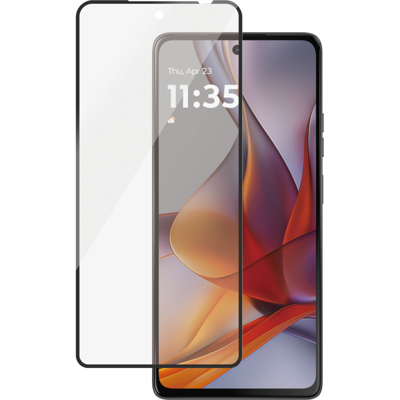 Panzerglass ® Screen Protector w. Black Frame Motorola moto g75 5G | Ultra-Wide Fit Skaidri ekrano apsauga 1 vnt