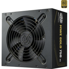 Cooler Master MWE 750 V3 Black, PC power supply black, 1x 12-pin high power GPU, 4x PCIe, 750 watts