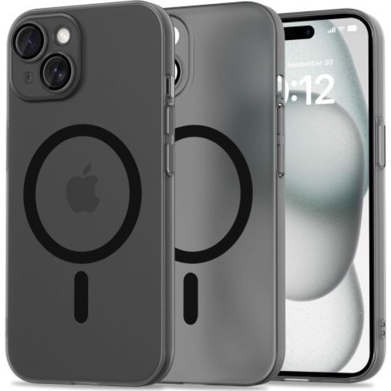 Tech-Protect TECH-PROTECT MAGSLIM MAGSAFE IPHONE 15 MATTE/BLACK
