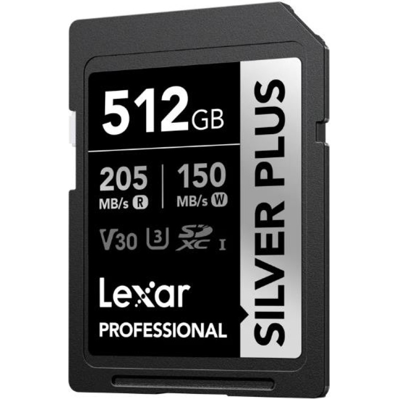 Lexar MEMORY SDXC 512GB UHS-I/LSDSIPL512G-BNNNG LEXAR