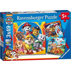 Ravensburger RVSB4 Ravensburger UK 5048 Ravensburger Paw Patrol 3 x 49 pcs,