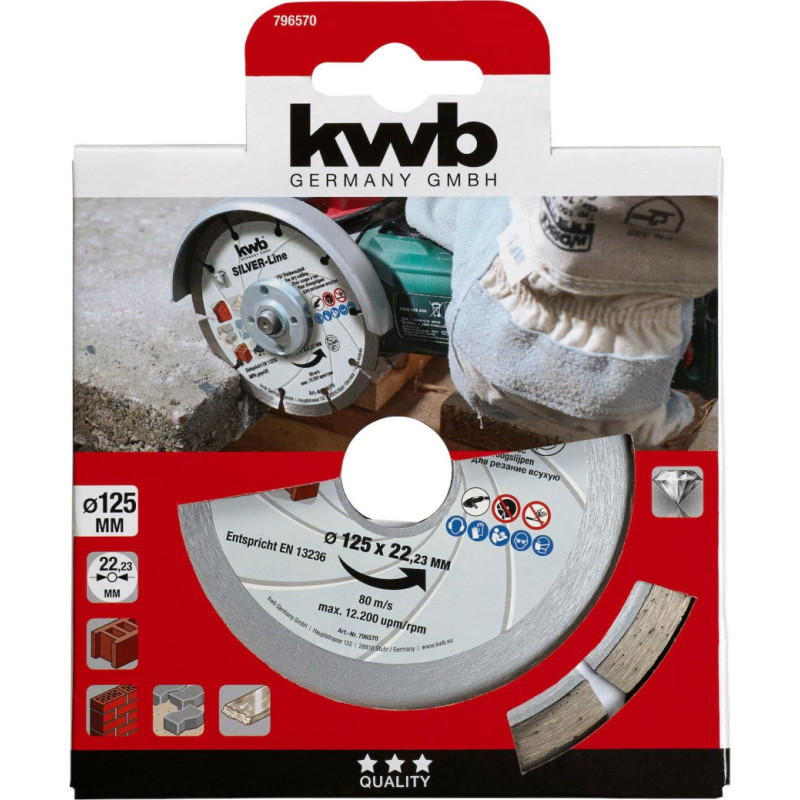 Einhell TARCZA DIAMENTOWA DO KAMIENIA 125mm /KWB