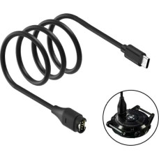 Beline Kabel USB-C Beline do ładowania zegarków  Garmin 1m czarny