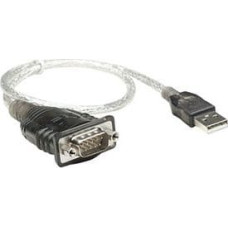 Manhattan USB cable Manhattan USB-A - 0.45 m Transparent (205146)