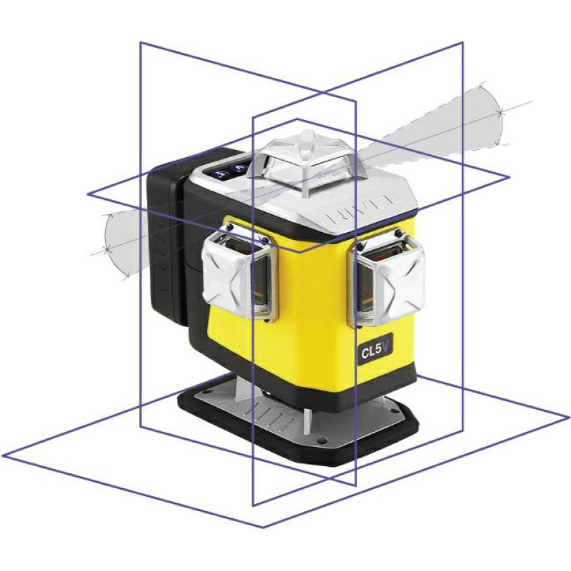 Nivel System LASER KRZYŻOWY CL5V wiązka fioletowa
