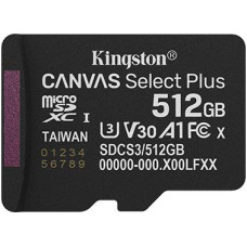 Kingston MEMORY MICRO SDXC 512GB UHS-I/SDCS3/512GBSP KINGSTON