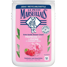 Le Petit Marseillais Kremowy żel pod prysznic Malina & Piwonia 250ml
