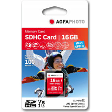 Agfaphoto Tab AgfaPhoto Agfa SDHC 16 GB Class 10 UHS-I/U1 V10 (SB6034)