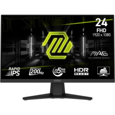 MSI MAG 244F kompiuterio monitorius 59,9 cm (23.6") 1920 x 1080 pikseliai „Full HD“ LCD Juoda