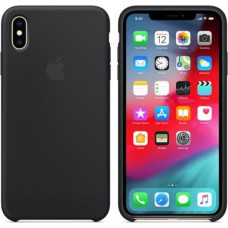Apple Etui silikonowe iPhone XS Max - czarne-MRWE2ZM/A