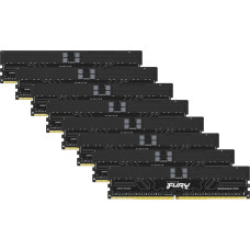 Kingston FURY DDR5 - 256GB - 5600 - CL - 28 (8x 32 GB) Octa-Kit, RAM black, KF556R28RBE2K8-256, Renegade Pro, INTEL XMP, AMD EXPO