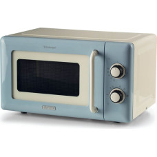 Ariete Vintage Line 3960/05 Mėlyna Mikrobangų krosnelė be papildomų funkcijų Stalviršis 20 L 800 W