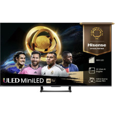 Hisense 65U7Q televizorius 165,1 cm (65") 4K Ultra HD Smart TV „Wi-Fi“ Juoda 500 cd/m²