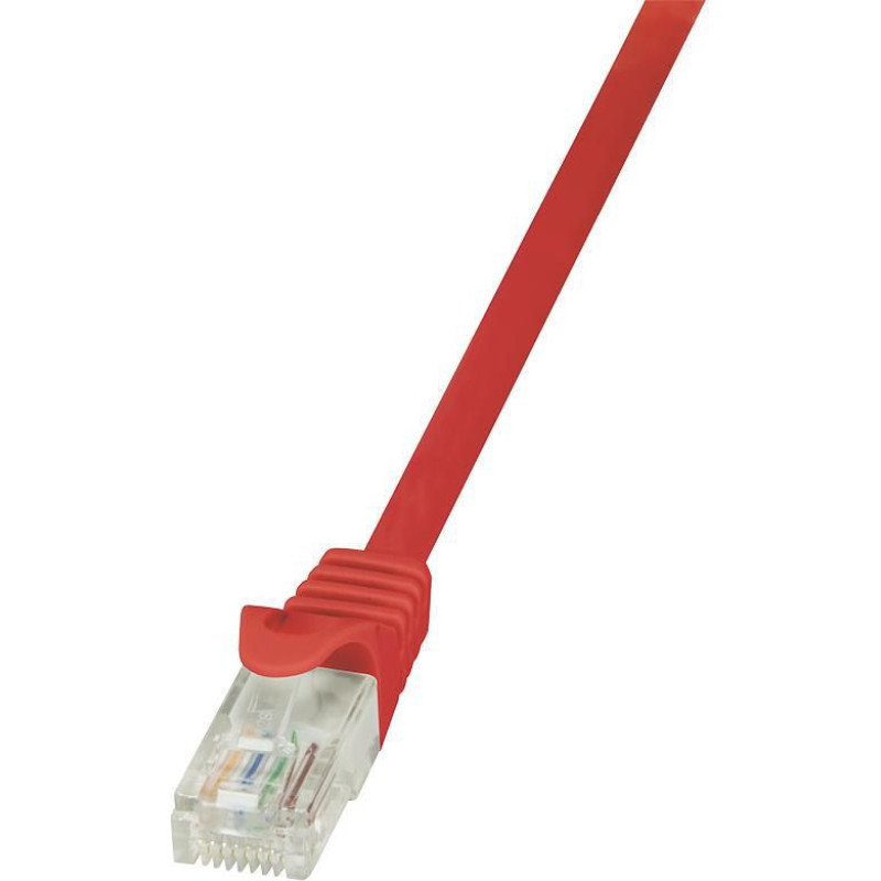 Logilink Patchcord CAT 6 U/UTP EconLine, 1m, Red (CP2034U)