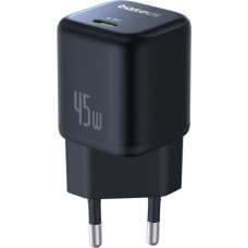 Baseus PicoGo GaN Ladegerät 45W EU Schwarz