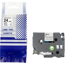 Brother Taśma BROTHER TZE-S251 24mm x 8m czarny na białym zamiennik