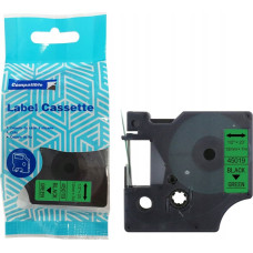 Dymo Taśma DYMO D1 45019 12mm x 7m S0720590 czarny na zielonym zamiennik