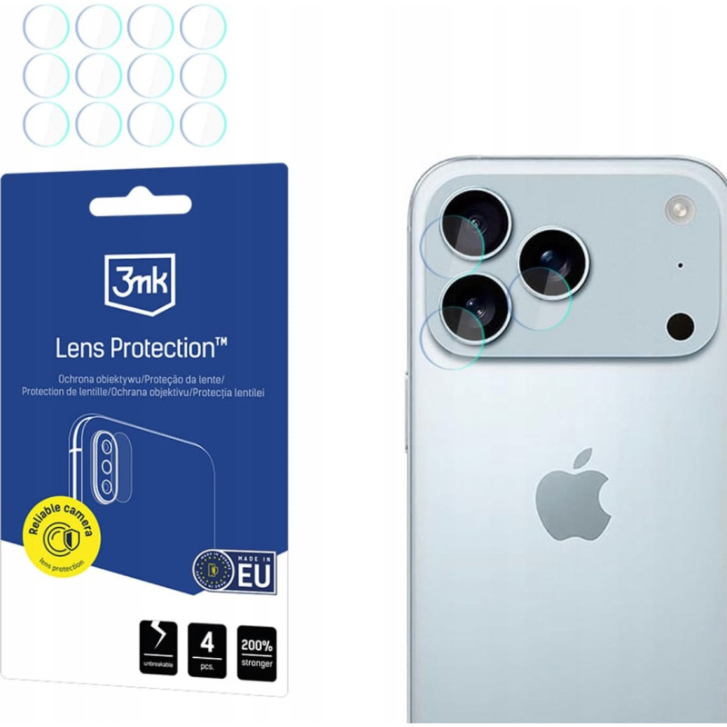3MK Ochrona na obiektyw aparatu 3MK Lens Protect do Apple iPhone 17 Pro Max