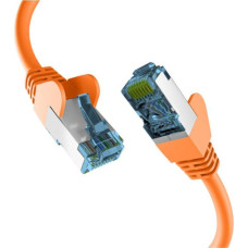 EFB EFB Elektronik EC020200219 kabel sieciowy Pomarańczowy 0,25 m Cat7 S/FTP (S-STP)