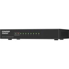 Qnap QSW-1108-8T-R2 tinklo komutatorius Ne-valdomas 2.5G Ethernet (100/1000/2500) Desktopas Juoda