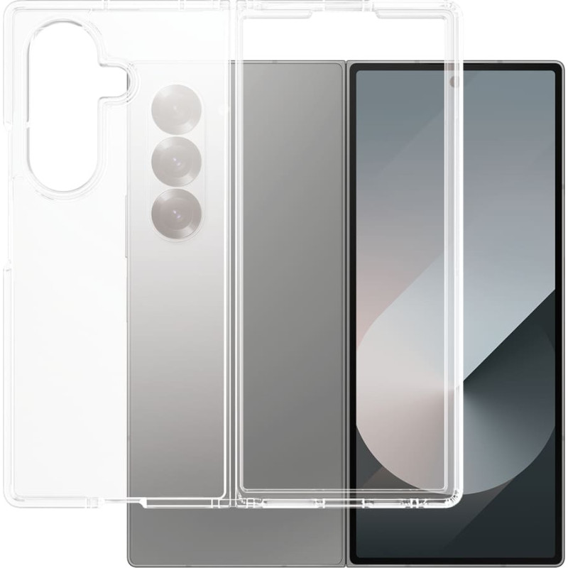 Panzerglass CARE by &reg; Flagship Case Transparent Urban Combat w. Clear Frame Samsung Galaxy Z Fold7 mobiliojo telefono dėklas Permatomas