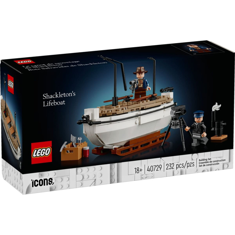 Lego ICONS 40729 SZALUPA SHACKLETONA