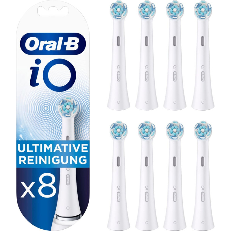Oral-B Oral-B iO Ultimate Cleaning 8-pack, white brush heads