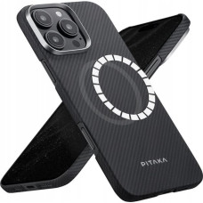 Pitaka Etui PITAKA Ultra-Slim MagSafe do iPhone 16 Pro czarno szary