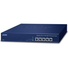 Planet Enterprise 5-Port ruter Gigabit Ethernet Niebieski