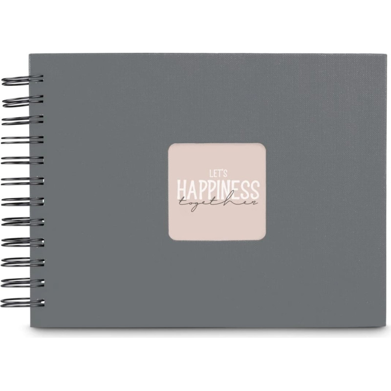 Hama 00009839 nuotraukų albumas Pilka 50 lapai 10 x 15 Spiralinis surišimas