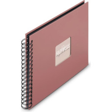 Hama 00009858 nuotraukų albumas Raudona 100 lapai Spiralinis surišimas