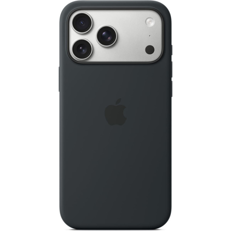Apple Silicone Case with MagSafe, black, iPhone 17 Pro Max