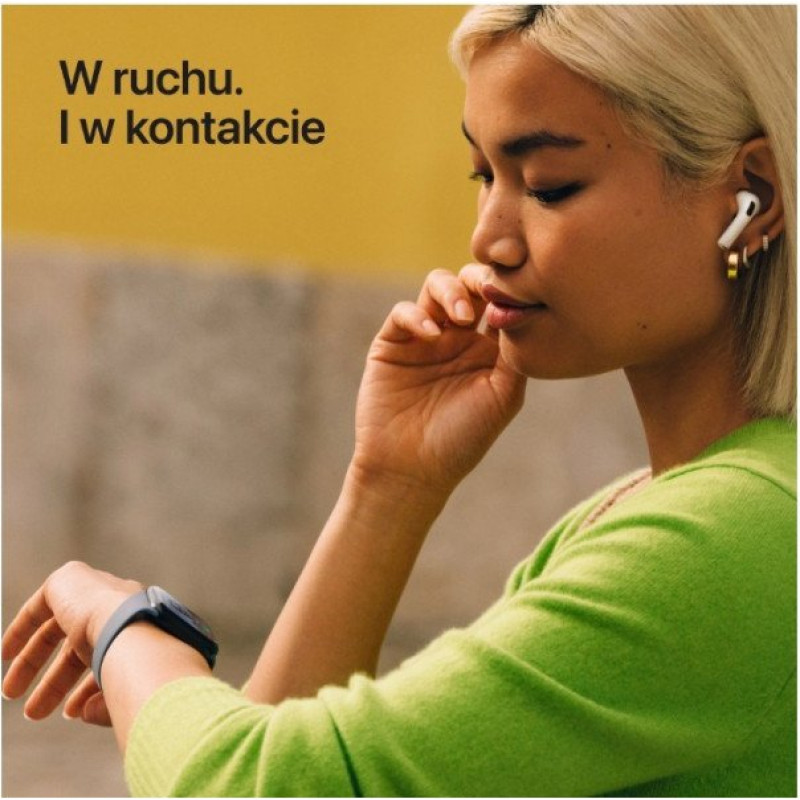 Apple Watch SE (3nd generation) OLED 44 mm Cyfrowy 368 x 448 px Ekran dotykowy Beżowy Wi-Fi GPS