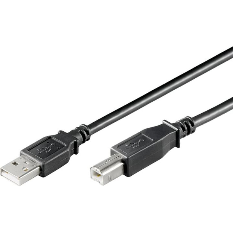 Goobay | USB 2.0 Hi-Speed cable | USB-A to USB-B USB 2.0 male (type A) | USB 2.0 male (type B)