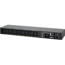 Cyberpower PDU41005 maitinimo paskirstymo įrenginys 8 AC išvestis(ys / čių) 1U Juoda