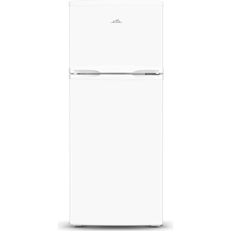 ETA Refrigerator | ETA174490000E | Energy efficiency class E | Free standing | Double Door | Height 123 cm | Fridge net capacity 112 L | Freezer net capacity 39 L | 40 dB | White