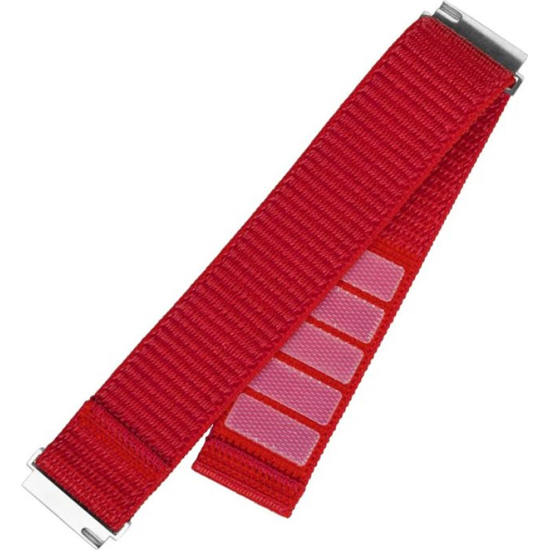 Fixed | Sporty Strap with Quick Release 20mm for Smartwatch | 160-210 mm | Red | Nylon