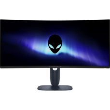 Dell Alienware AW3425DWM kompiuterio monitorius 86,4 cm (34") 3440 x 1440 pikseliai Wide Quad HD LCD Juoda, Mėlyna