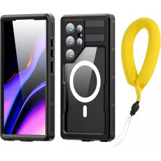 Strado Etui wodoodporne IP68 360+ pasek do Galaxy S24 (Czarne)